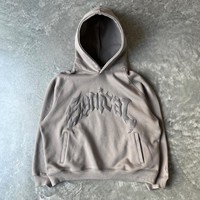 Sweat-shirt à Capuche Homme en Coton 100% de Haute Qualité, Personnalisable avec Logo Imprimé en Relief 3D ou en Impression DTG Unie, Taille Américaine