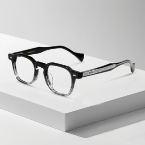 Okw6002 bán buôn Chất lượng cao retro hình chữ nhật kính quang học khung lớn Unisex cảnh tượng khung với Chứng Khoán sẵn sàng - Product Image 4