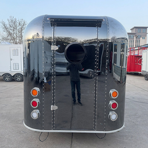 Nouvelle conception, camion de cuisine mobile en acier inoxydable de 3,5 mètres, personnalisé, avec chariot de restauration rapide, remorque alimentaire - Product Image 3