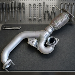 Silencieux d'échappement avant de style OEM pour Ford Mondeo ancienne version, système d'échappement silencieux, silencieux de remplacement - Product Image 3