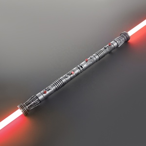 Sabre laser Nexussabers Darth Maul vieilli, lourd, pour duels, changement de couleur infini, poignée en métal, <span class=keywords><strong>épée</strong></span> pour cosplay, jouets lumineux - Product Image 2