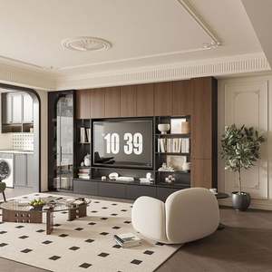 Meuble de projection laser TV LED moderne de luxe avec design mural pour salon et hôtel - Product Image 5