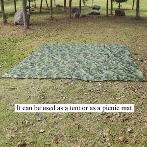 Pour Woqi Léger Camping En Plein Air Bâche 210T 70D Nylon <span class=keywords><strong>avec</strong></span> <span class=keywords><strong>Moustiquaire</strong></span> et Pluie Fly Portable Ammock - Product Image 4