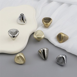 Zinc Alloy Round Minimalist Durable Cabinet Drawer <b>Wardrobe</b> Handle - Product Image 2