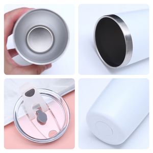 Custom logo 10oz 300ml Double Wall Stainless Steel 10 oz Tumbler Vacuum Insulated Travel <b>Coffee</b> Mug with Lid - Product Image 2