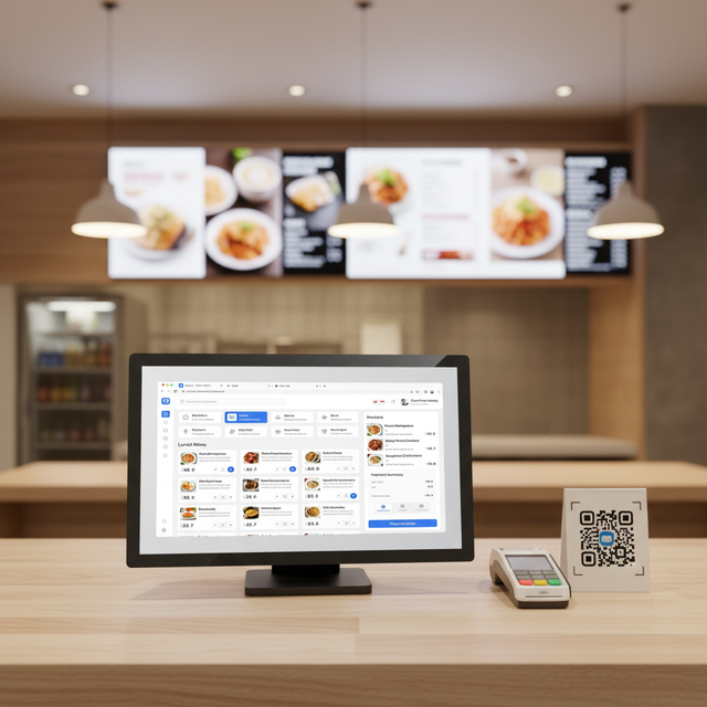 Restaurant 15.6 Inch POS AIO Touch Screen Tablet PC RK3576 4+64G Ordering Payment System Digital Signage Desktop Tablet