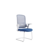 Chaise de bureau ergonomique en maille PP avec siège rembourré, fauteuil de direction au design moderne, fonction pivotante