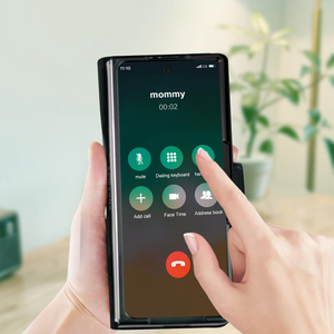 Portefeuille mince en cuir de luxe accessoires de téléphone portable étui antichoc pour <span class=keywords><strong>Samsung</strong></span> Fold 7 6 5 <span class=keywords><strong>4</strong></span> 3 2 étui de téléphone portable - Product Image 5