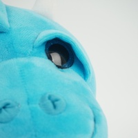 Peluche de bébé Dragon, jouet Animal, dinosaure avec grands yeux scintillants, cm