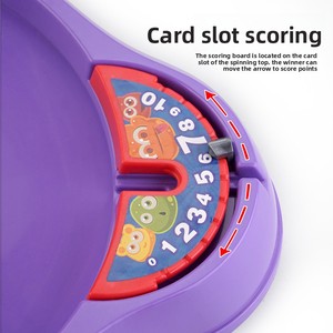 Nouveau style transfrontalier : Ensemble de jeu interactif de combat de toupies en plastique pour enfants, mini-jeu de table multijoueur - Product Image 4