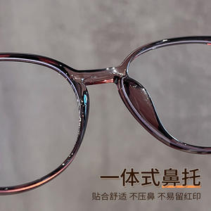 Lunettes Danyang à monture ovale TR90 couleur thé, protection contre la lumière bleue, pour femmes, 8010, prévention de la myopie, montures de lunettes - Product Image 5