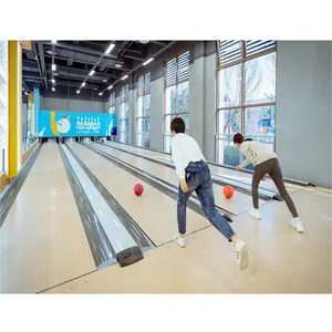 Toptan fiyat özel Amf Bowling ekipmanları kapalı Bowling Projector projektör tipi Mini Bowling Equipment ekipmanları