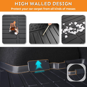 Tapis de sol de voiture 3D inodores en TPE pour Toyota – Tapis de protection intérieur - Product Image 4