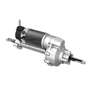 800 W Dauermagnet-Gleichstrommotor und Transachse hintere Differenzachse für Roller 24 V Nennspannung angetriebener Elektromotor