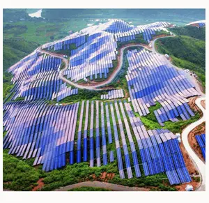 New Mountain Photovoltaic Power Station Lightning Earthing Total Integrated Solution Protection System