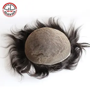 Top Quality Straight Long Human Virdin Remy Hair Lace Toupee