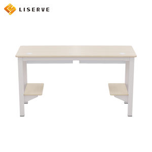 Station de travail informatique spacieuse, mobilier de bureau moderne, bureau individuel pour enseignant, pour salle de classe, bureau, salle de formation - Product Image 1