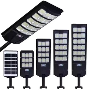 Lampe solaire LED pour jardin et patio, tout-en-un, intégrée, IP65, étanche, lampe murale LED extérieure, télécommande, capteur de lumière - Product Image 1