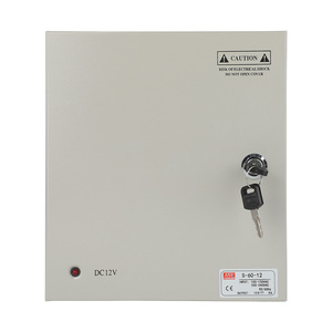 กล่องจ่ายไฟกลาง Mingwei 12V 5A 10A 15A 9 ช่อง กล่องจ่ายไฟ CCTV กล่องจ่ายไฟแบบสวิตชิ่งความถี่สูง - Product Image 2