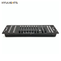 Consola de Control de Luces DMX192 Profesional Mini, Controlador de Luces DMX512 para Escenarios, Discotecas, Fiestas, DJ
