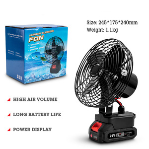 Ventilateur <span class=keywords><strong>électrique</strong></span> <span class=keywords><strong>sans</strong></span> <span class=keywords><strong>fil</strong></span> rechargeable à batterie au lithium pour l'extérieur, équipement pratique de décongélation - Product Image 4