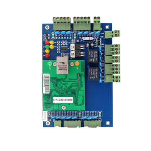 2 Doors IP/TCP Building Management RFID <b>Card</b> Door Access Control Board Panel System Two-Door <b>Network</b> Door Controller - Product Image 1