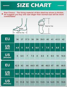 Chaussures de sécurité à embout d'acier S1P ESD, baskets de travail confortables, légères, noires, taille EU 42, pour travaux de construction - Product Image 3