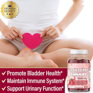 Hezong Cranberry Gummies meningkatkan fungsi imun urin kesehatan meningkatkan penampilan kulit manfaat antioksidan 1000 mg - Product Image 2