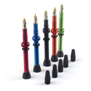 <span class=keywords><strong>60mm</strong></span> Coloré En Aluminium Presta <span class=keywords><strong>Valve</strong></span> Vélo Vélo <span class=keywords><strong>Tubeless</strong></span> Pneu <span class=keywords><strong>Valve</strong></span> Tige - Product Image 1