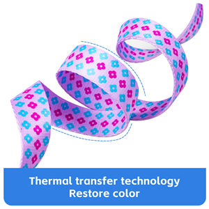 Correa de perro colorida de verano mejorada de Kingspeed, correa de mascota con estampado Multicolor, correa de cachorro de tres tamaños - Product Image 2