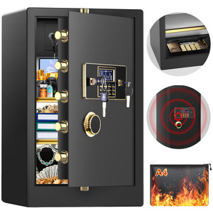 Weichi Security Digital Electronic Safe <b>Box</b> Steel Household Safe with Fingerprint <b>Lock</b> for Home Storage - Product Image 1