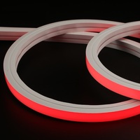 Bande LED néon flexible décorative d'intérieur, enseigne lumineuse personnalisée, lumière de nuit, silicone souple, tube LED 12 mm 16x16 mm, lumière néon pour chambre à coucher