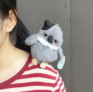 11.5cm uccelli peluche magnetico sulla spalla peluche peluche peluche di uccelli bambola di peluche di uccelli simpatici animali magnetici - Product Image 3