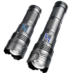 Linterna LED de Largo Alcance (2 km) Súper Brillante, Recargable, con Láser, Popular en TikTok, Facebook y YouTube - Product Image 1