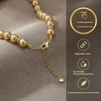 Collier de luxe élégant en perles pour animaux de compagnie – Accessoire de mode exquis et très esthétique pour chats, chiots et petits animaux