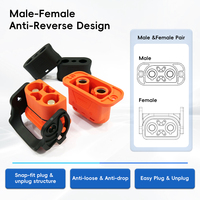 Connecteur d'équipement d'impression 3D industrielle QS13 300A, prise d'alimentation anti-étincelles haute intensité 500V DC