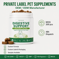 Complément alimentaire pour la santé des os des animaux de compagnie, comprimés à mâcher souples, complément alimentaire OEM/ODM
