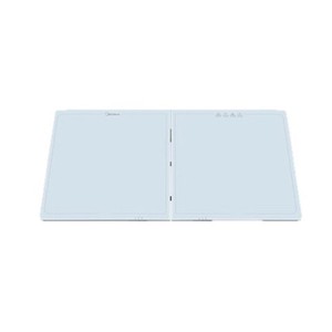 Planche à découper chauffante pliable Midea carrée 220V avec contrôle double zone, tapis de table isolant pour réchauffer les aliments - Product Image 1