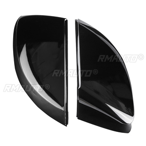 2 pièces Coques de rétroviseurs latéraux noires pour Audi A3 S3 RS3 2013 2014 2015 2016 2017 2018 2019 Pièces extérieures - Product Image 5