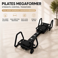 Peralatan Pilates & Yoga Mega Reformer Profesional Inovatif Berbahan Aluminium, Tahan Lama, Megaformer, Dapat Disesuaikan, Anti-Selip