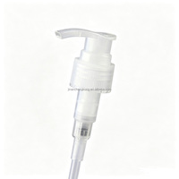 Pompe à vis 28/410 pour nettoyant visage, mouvement fluide, pour emballage cosmétique, approvisionnement direct