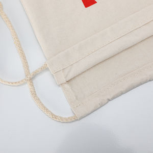 Décorations écologiques pour la maison du Nouvel An Sacs de sac de père noël en vrac en plein air Sac cadeau en toile avec cordon de serrage de noël - Product Image 6