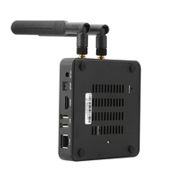 Boîtier TV intelligent Android 9.0 UGOOS AM6B Plus avec processeur Amlogic S922X-J, 4 Go de RAM DDR4, 32 Go de ROM, Wi-Fi 2.4G/5G, LAN 1000M, BT5.0, lecteur multimédia UHD 4K