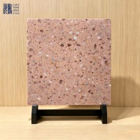 Dalle de terrazzo artificiel personnalisée, résistante à l'usure, pour hôtel, villa, appartement, projet architectural moderne
