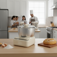 Robot pâtissier électrique de table CX-6023 5L 2 vitesses Turbo 200W avec bol mélangeur pour la maison et la cuisine