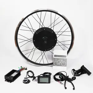 1000 w חשמלי אופני ערכת עם 1000 ואט ebike רכזת מנוע 48v