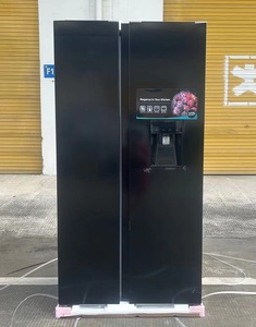 Réfrigérateur Électrique Domestique Neuf en Acier Inoxydable Noir 500L <span class=keywords><strong>avec</strong></span> <span class=keywords><strong>Distributeur</strong></span> <span class=keywords><strong>d</strong></span>'<span class=keywords><strong>Eau</strong></span> et Refroidissement par Air – Prix Abordable, Direct Usine - Product Image 2