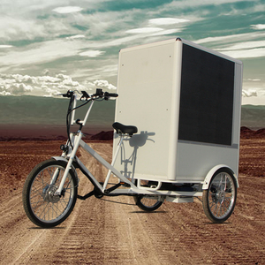 Velomobile 1500 watts <span class=keywords><strong>Bosch</strong></span> Ebike Bicimoto Remorque à vélo Etrike Cadre Tricycle Suspension Vélo cargo électrique pour la vente de glaces - Product Image 5
