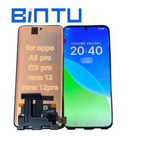 Écrans LCD pour téléphones mobiles BINTU pour <span class=keywords><strong>OPPO</strong></span> <span class=keywords><strong>Reno</strong></span> 12 Zoom, assemblage d'écran tactile OLED <span class=keywords><strong>6</strong></span>,7 pouces, remplacement de panneau d'affichage, protection de confidentialité des empreintes digitales - Product Image 2
