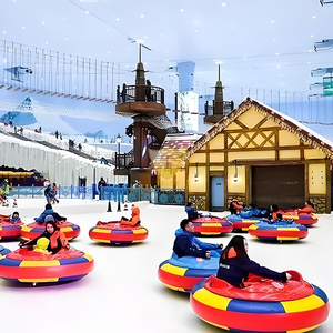 Piste de <span class=keywords><strong>voitures</strong></span> tamponneuses gonflables pour enfants et adultes, aire de jeux de <span class=keywords><strong>voitures</strong></span> en jouet souple pour <span class=keywords><strong>occasions</strong></span> publiques, avec thème glace et neige - Product Image 2